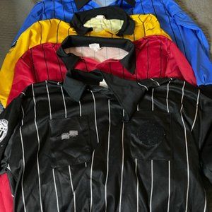 Soccer Referee Jerseys - Long Sleeve Size L